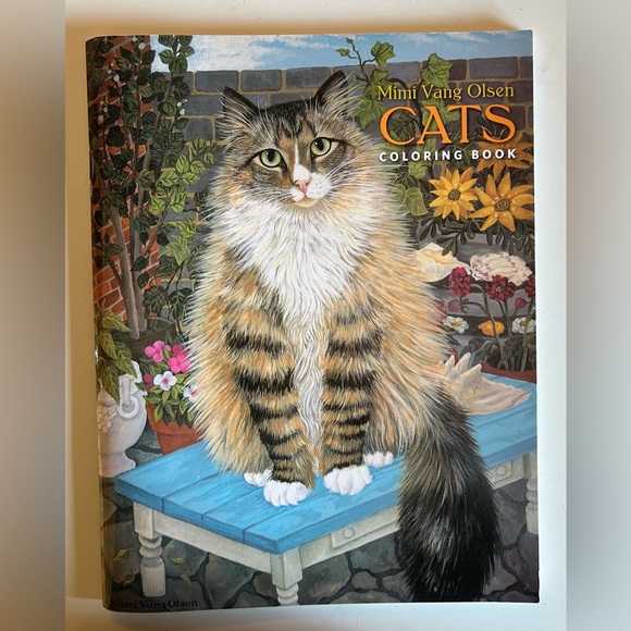 Mimi Vang Olsen Cats Color Book - Picture 4 of 4